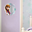 Disney Frozen Printed Multicolour Circular Frameless Unframed mirror (H)30cm (W)30cm