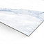 Dolore White+Blue Gloss Marble effect Porcelain Wall & floor Tile, Pack of 3, (L)600mm (W)600mm