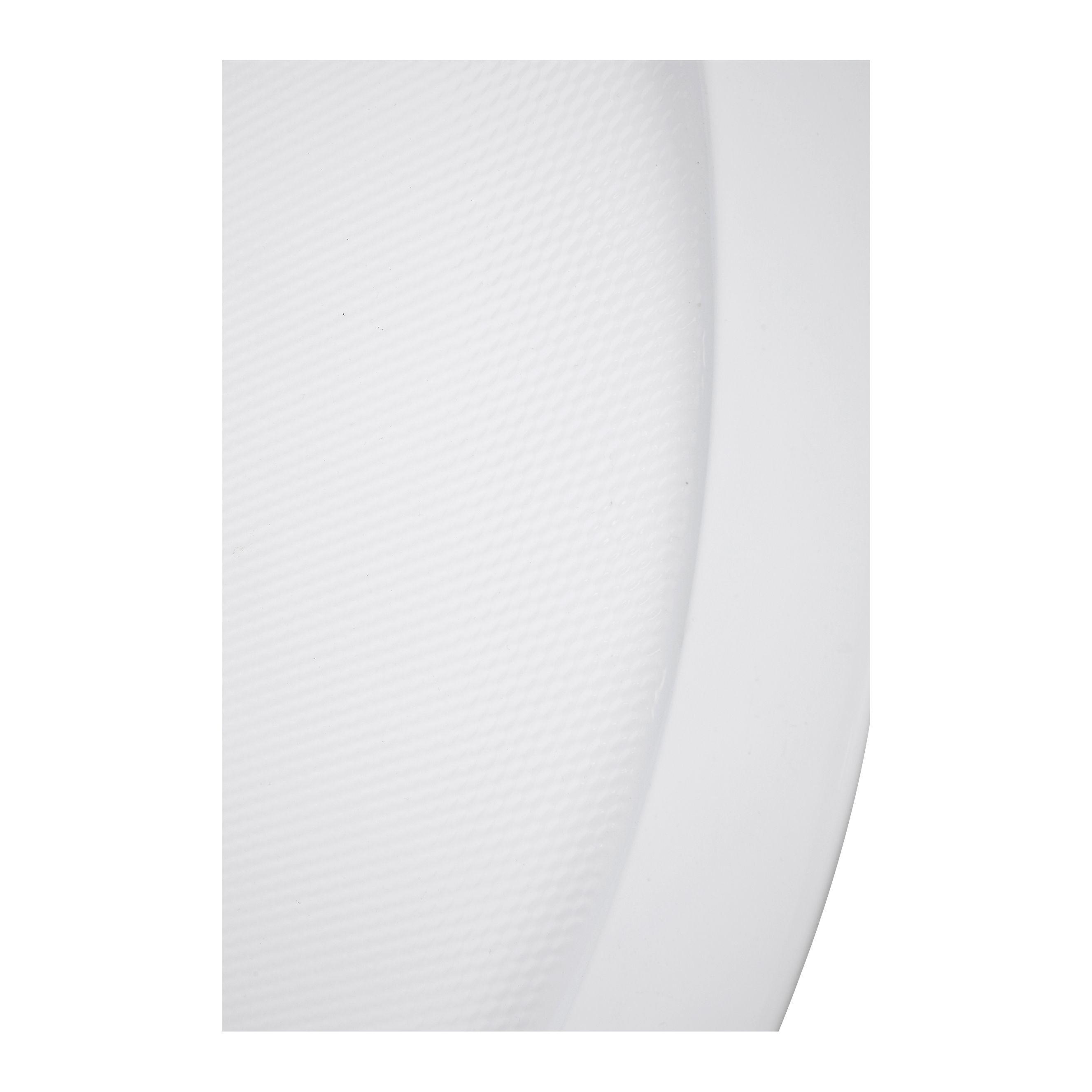 Dommel Gloss White Quadrant Corner drain Shower tray (L)90cm (W)90cm (H)15cm