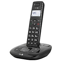 Doro Comfort 1015 Black Cordless Telephone with Answering machine