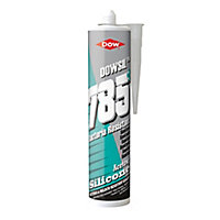 Dow 785+ Clear Silicone-based Sanitary sealant, 310ml