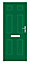 Downing Green External Front door & frame, (H)2055mm (W)920mm