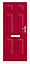 Downing Red External Front door & frame, (H)2055mm (W)920mm