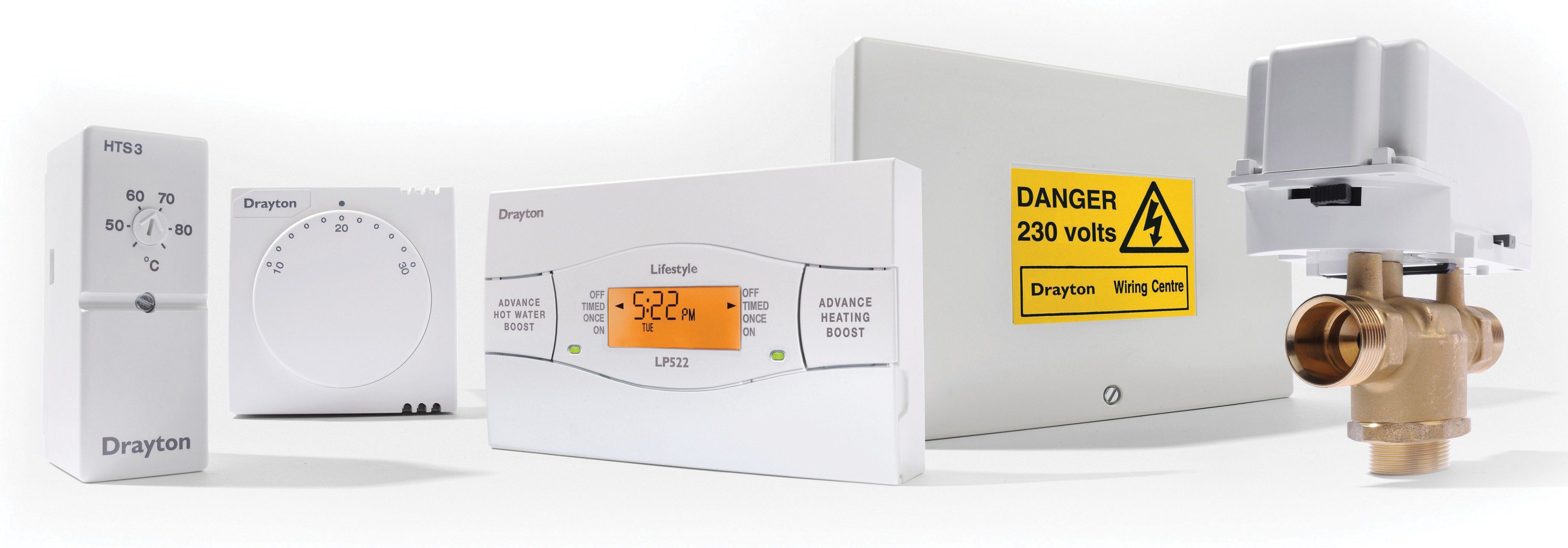 Drayton Bi-Flo Central heating control pack | Tradepoint