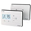 Drayton Digistat RF902 App controlled Thermostat, White