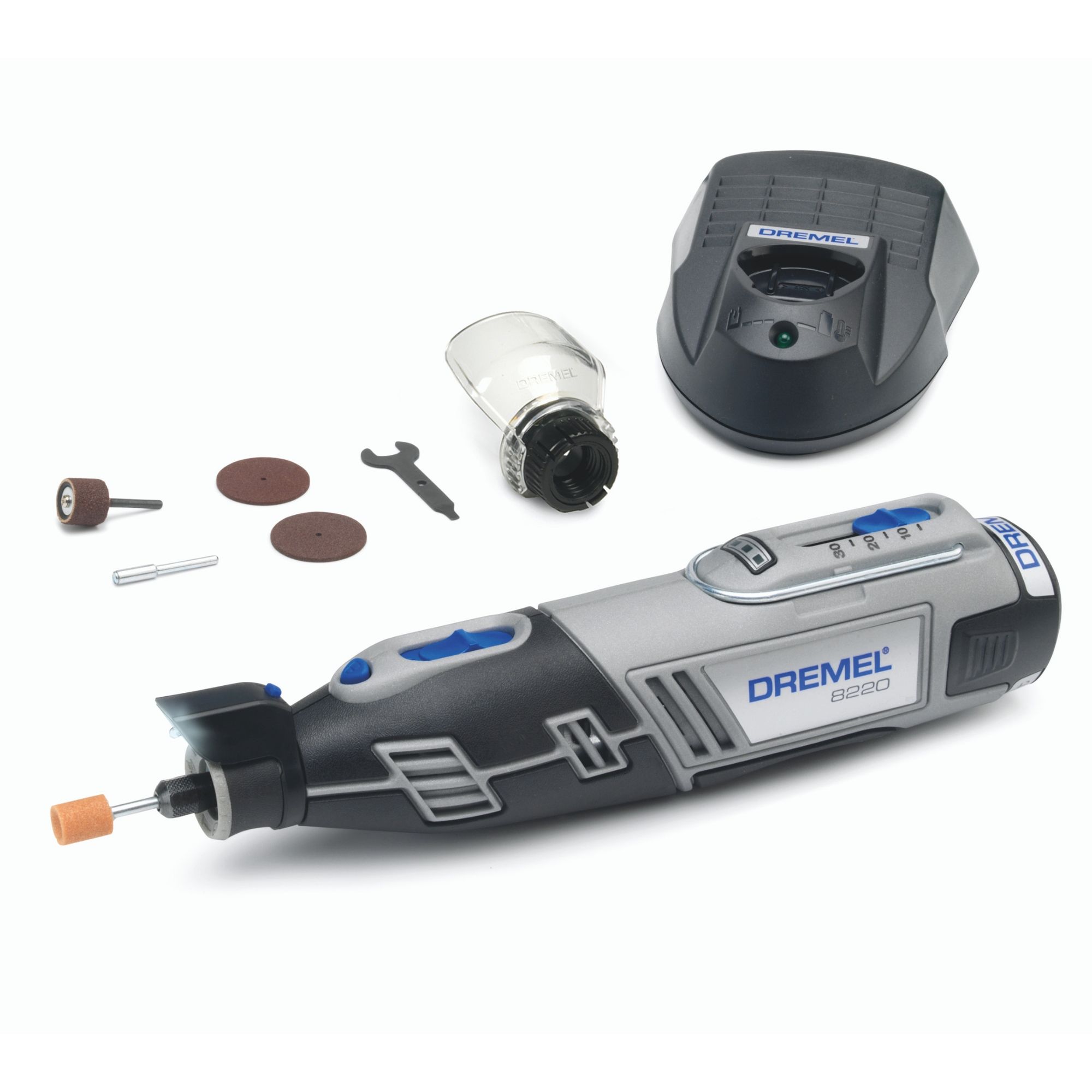 Dremel 670 Mini Saw Attachment - Circular Saw with 6.4mm Cutting Depth for  Rotary Multi Tool