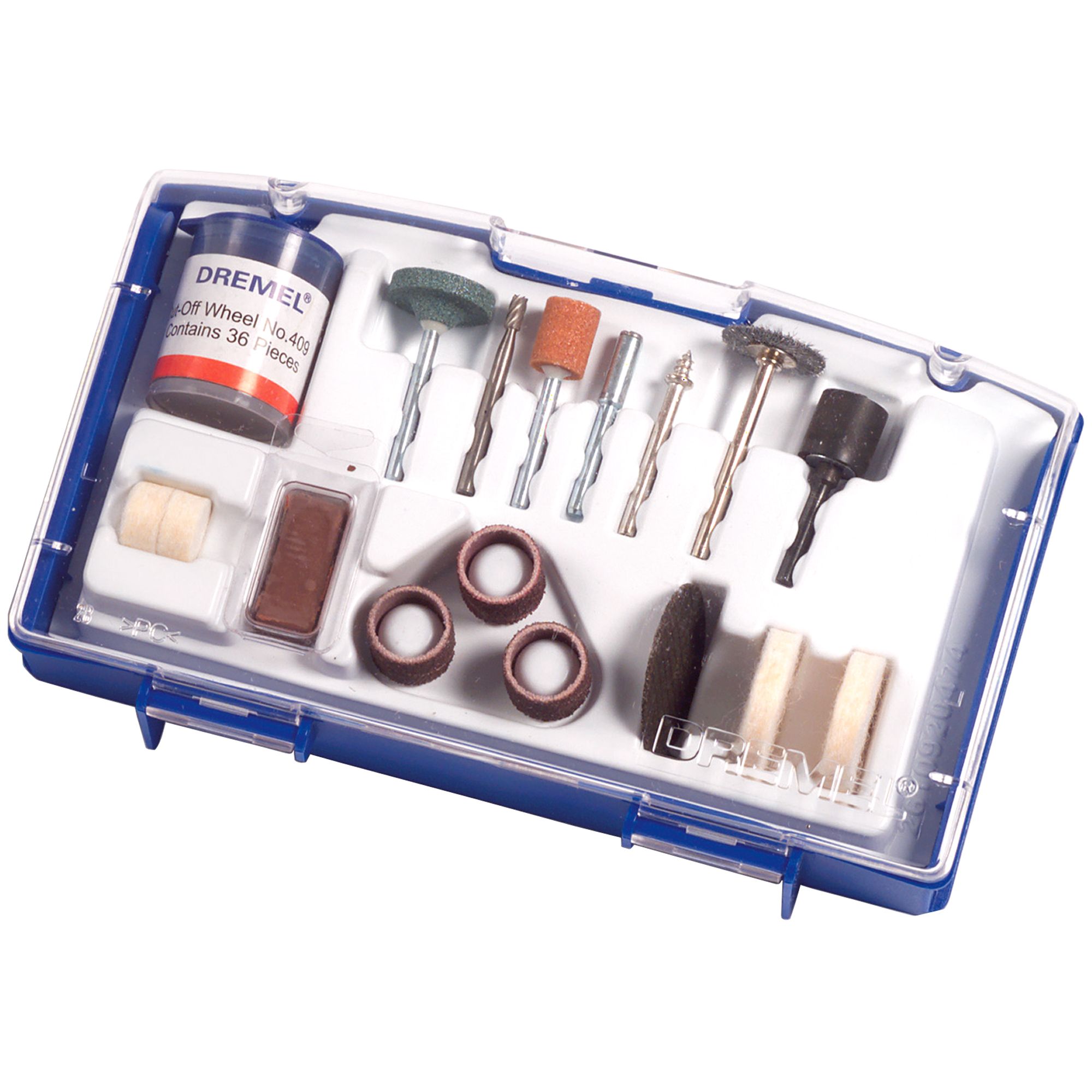 26150687JA, Dremel 52-Piece Accessory Kit, for use with Dremel Tools