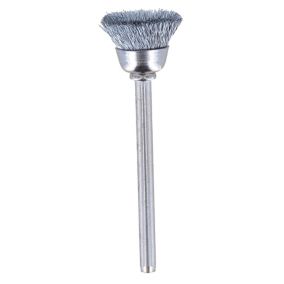 Dremel Carbon steel Cup brush (Dia)13mm, Pack of 2