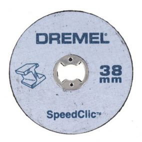 Dremel EZ SpeedClic Cutting disc 38mm x 38mm, Set