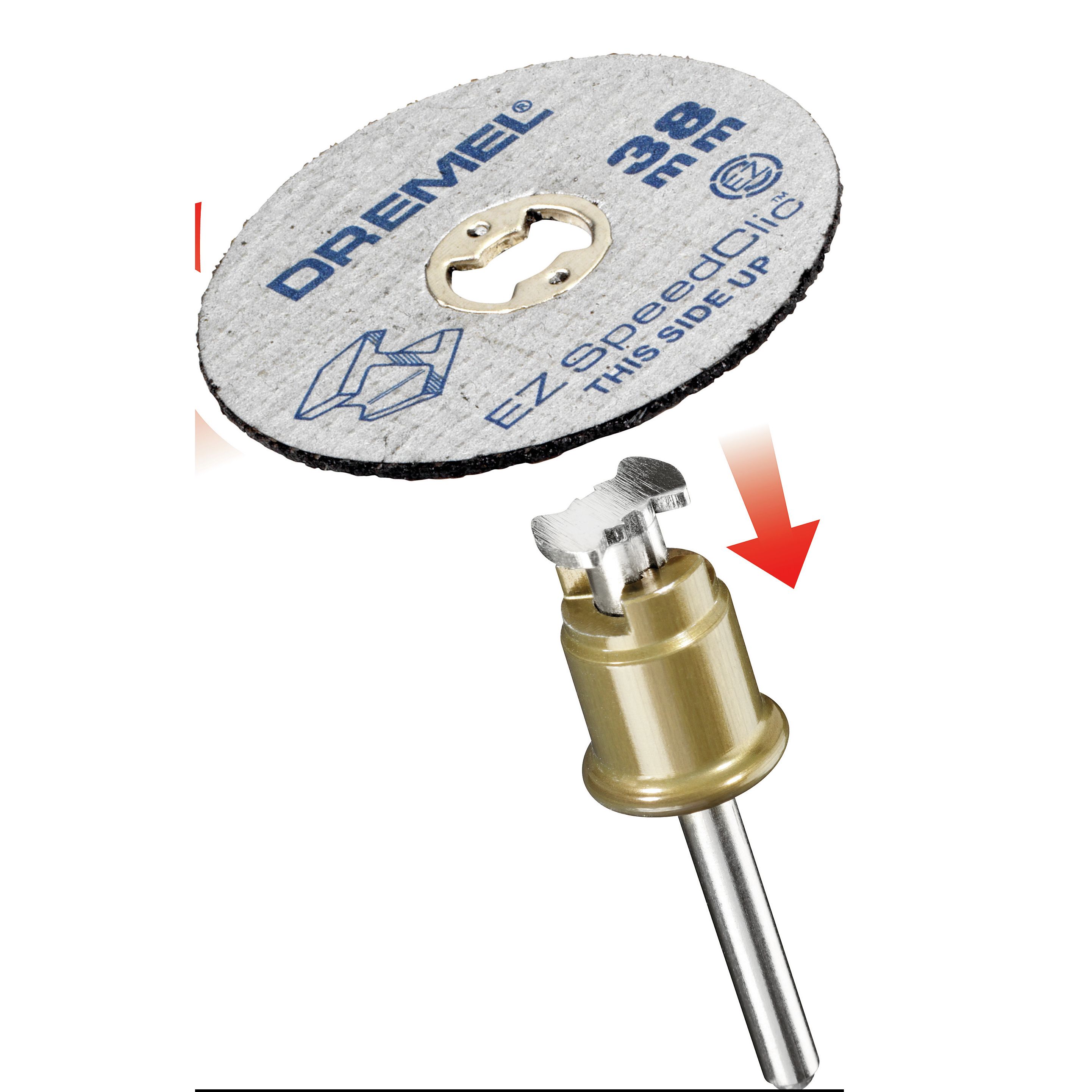 Dremel EZ SpeedClic Cutting disc 38mm x 38mm, Set