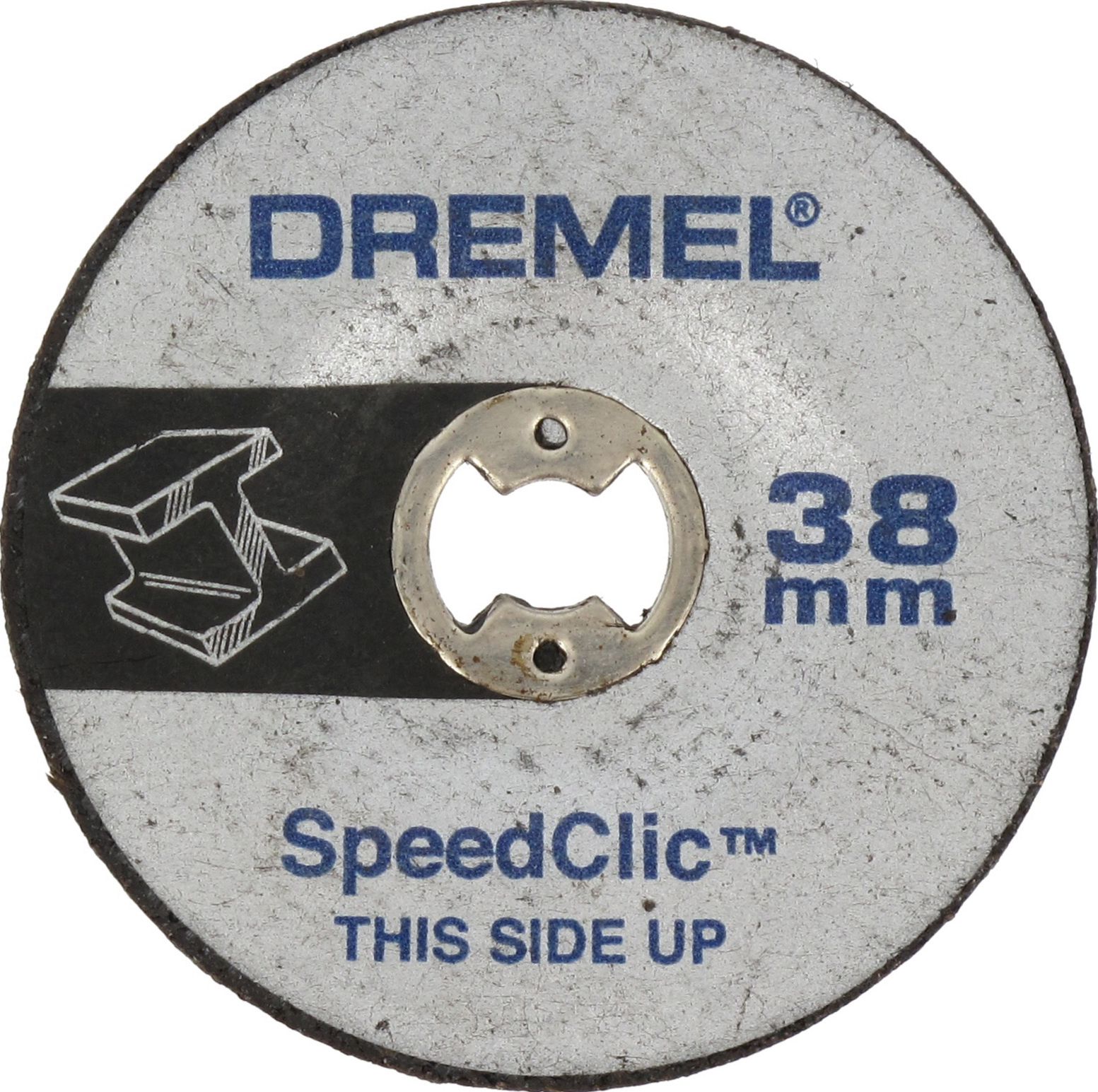 Dremel EZ Speedclic Grinding wheel (Dia)38mm, Pack of 2