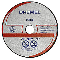Dremel Metal Cutting disc 20mm x 10mm, Pack of 3