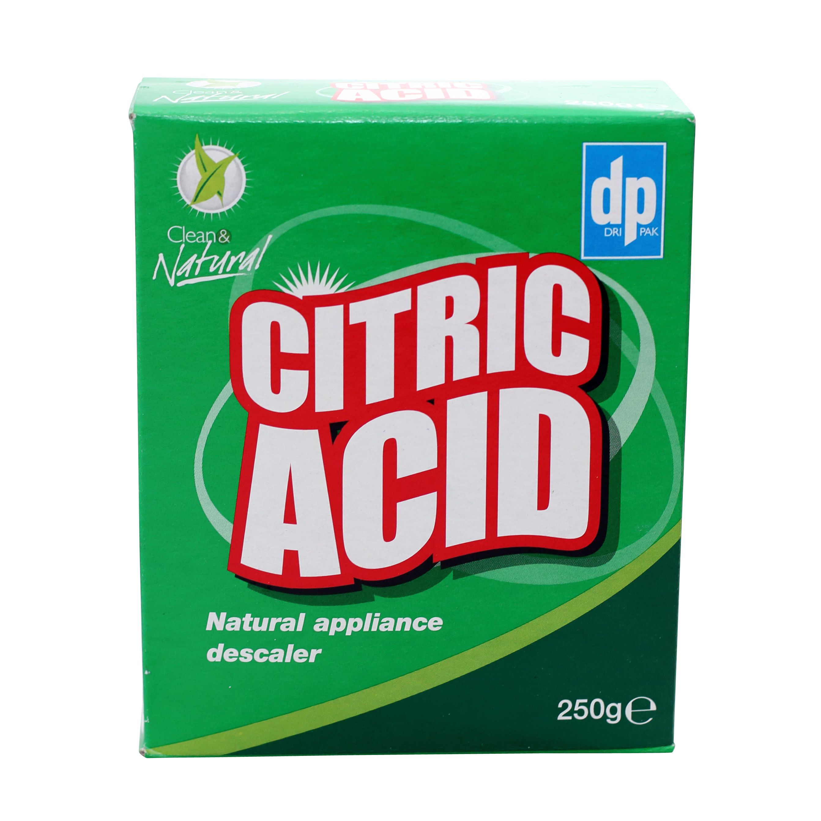 Dri-pak Clean & natural Limescale & rust Citric acid