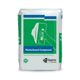DriLyner Not ready mixed Not quick dry Plasterboard Cream Plaster compound, 25kg Bag