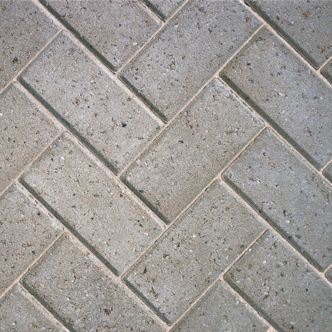 Driveway Grey Block paving (L)200mm (W)100mm (T)50mm