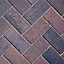 Driveway Red Block paving (L)200mm (W)134mm (T)50mm, Pack of 336