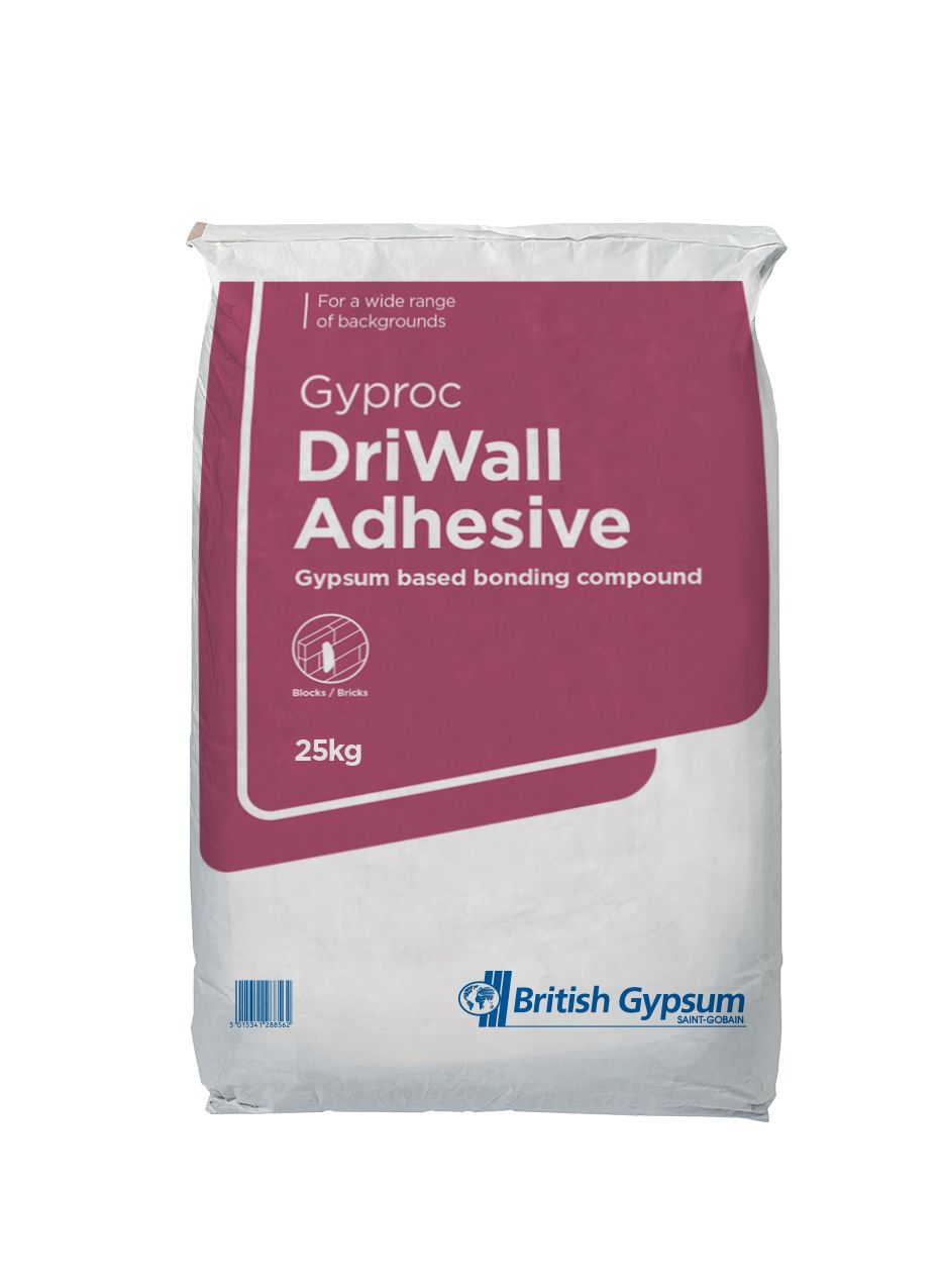 DriWall Plasterboard adhesive 25kg Bag Tradepoint