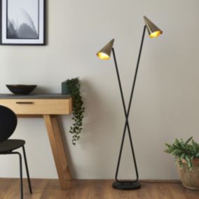 Dual modern Matt Floor lamp