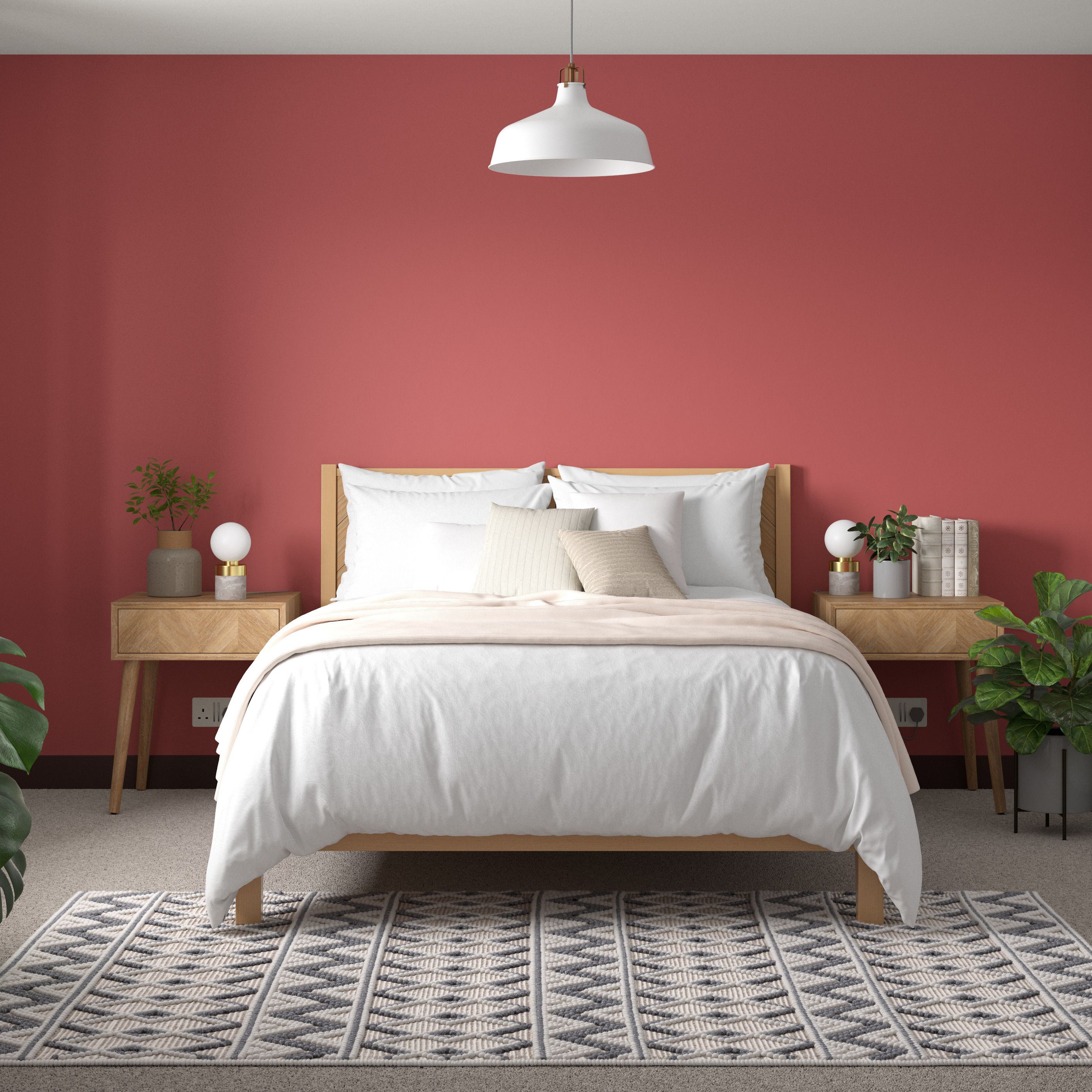 Dulux Auburn Embers Matt Wall & ceiling Emulsion paint, 2.5L