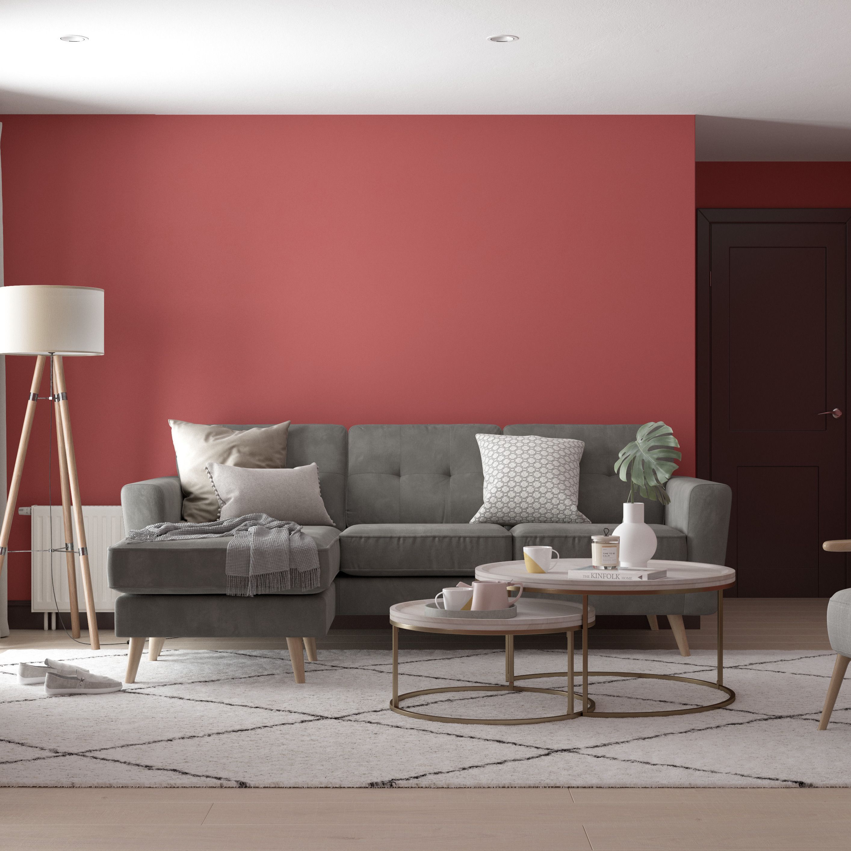 Dulux Auburn Embers Matt Wall & ceiling Emulsion paint, 2.5L