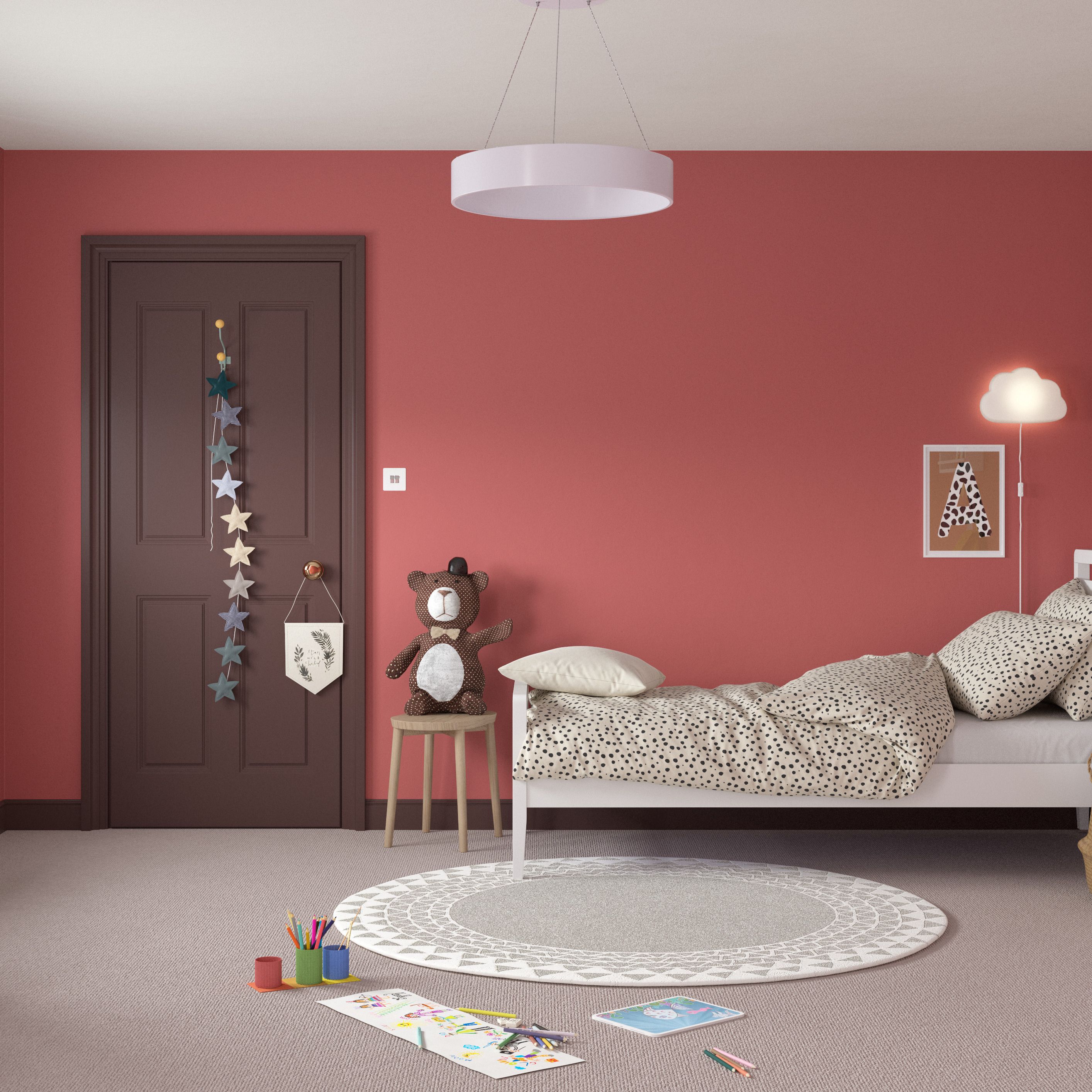 Dulux Auburn Embers Matt Wall & ceiling Emulsion paint, 30ml Tester pot