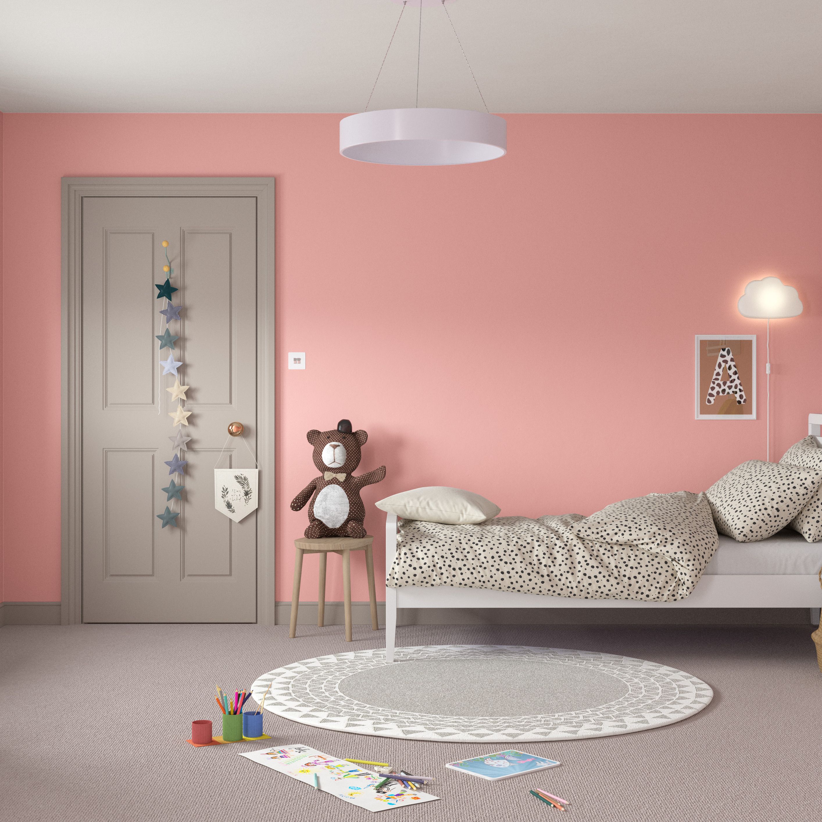 Dulux Boho Blush Silk Wall & ceiling Emulsion paint, 2.5L