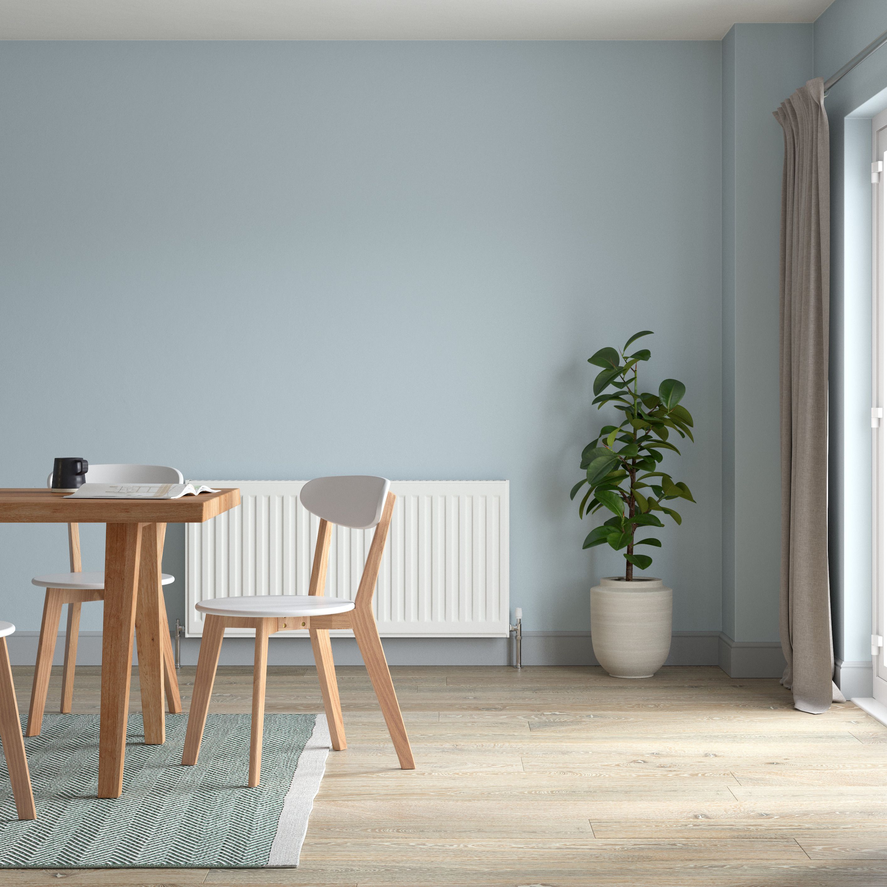 Dulux Coastal Grey Matt Wall & ceiling Emulsion paint, 2.5L