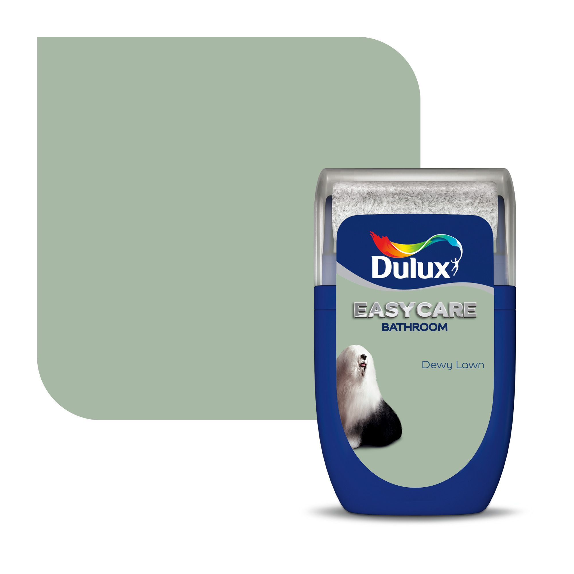 Dulux Easycare Bathroom Dewy Lawn Soft sheen Wall paint, 30ml Tradepoint
