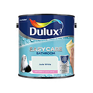 Dulux Easycare Bathroom Jade white Soft sheen Emulsion paint 2.5L