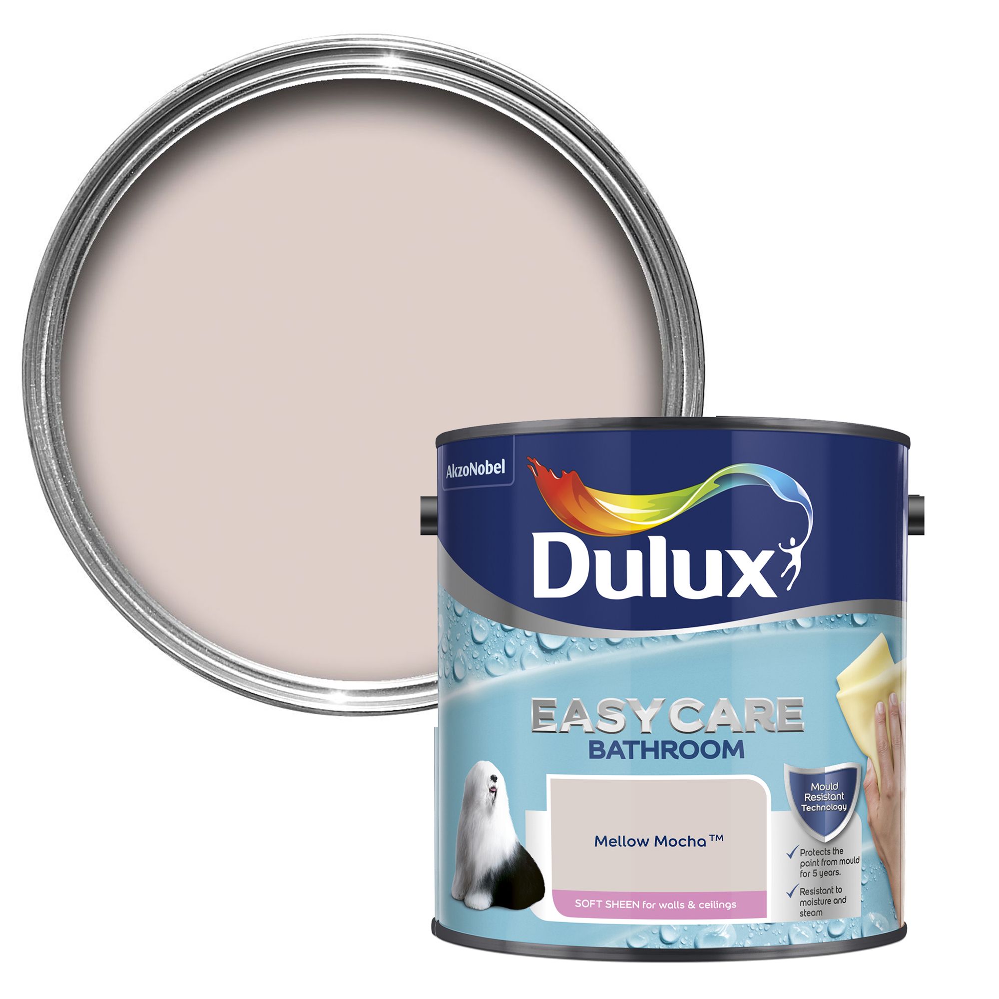 Dulux Easycare Goose Down Matt Emulsion Paint, 5L atelieryuwa.ciao.jp