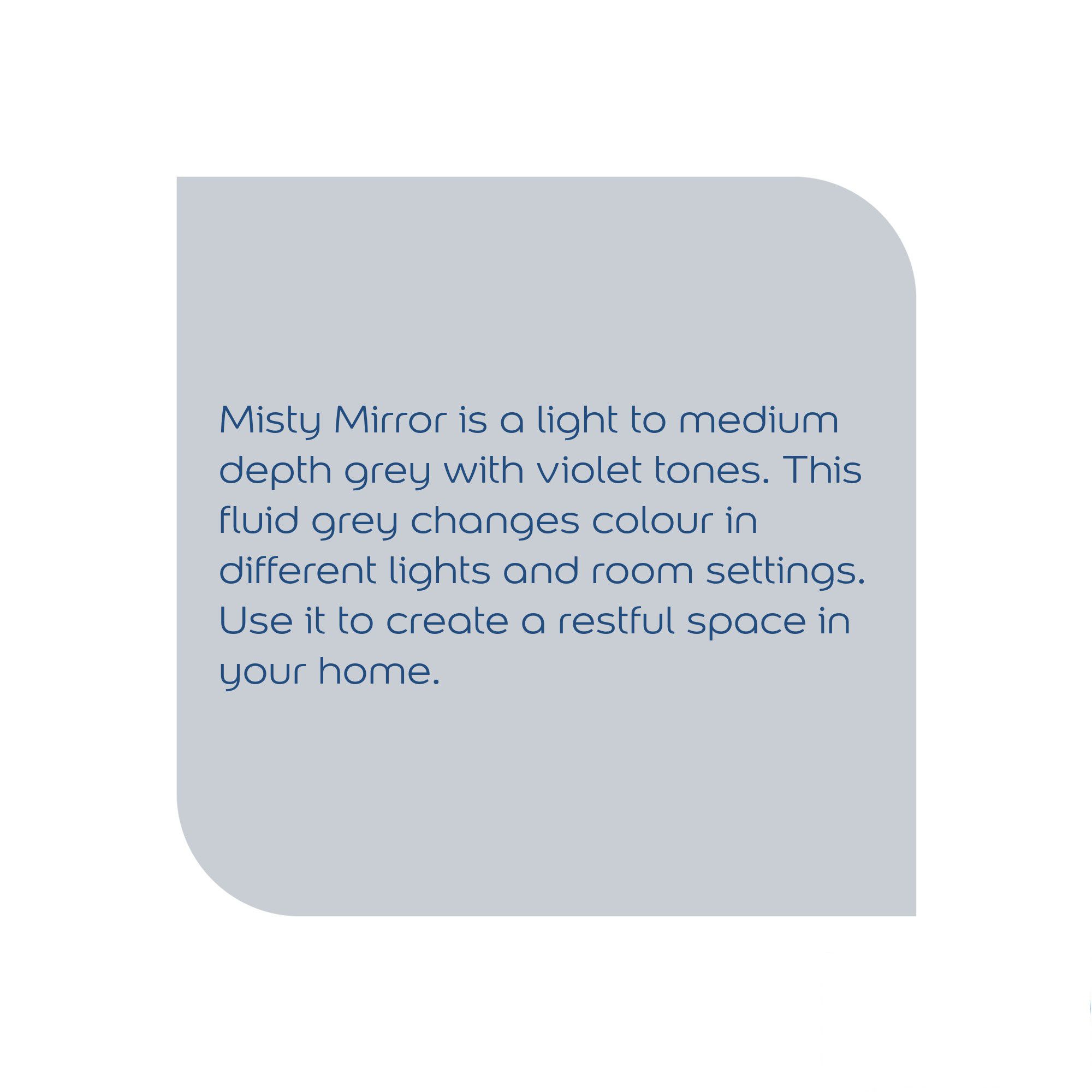 Dulux Easycare Bathroom Misty mirror Soft sheen Emulsion paint, 2.5L