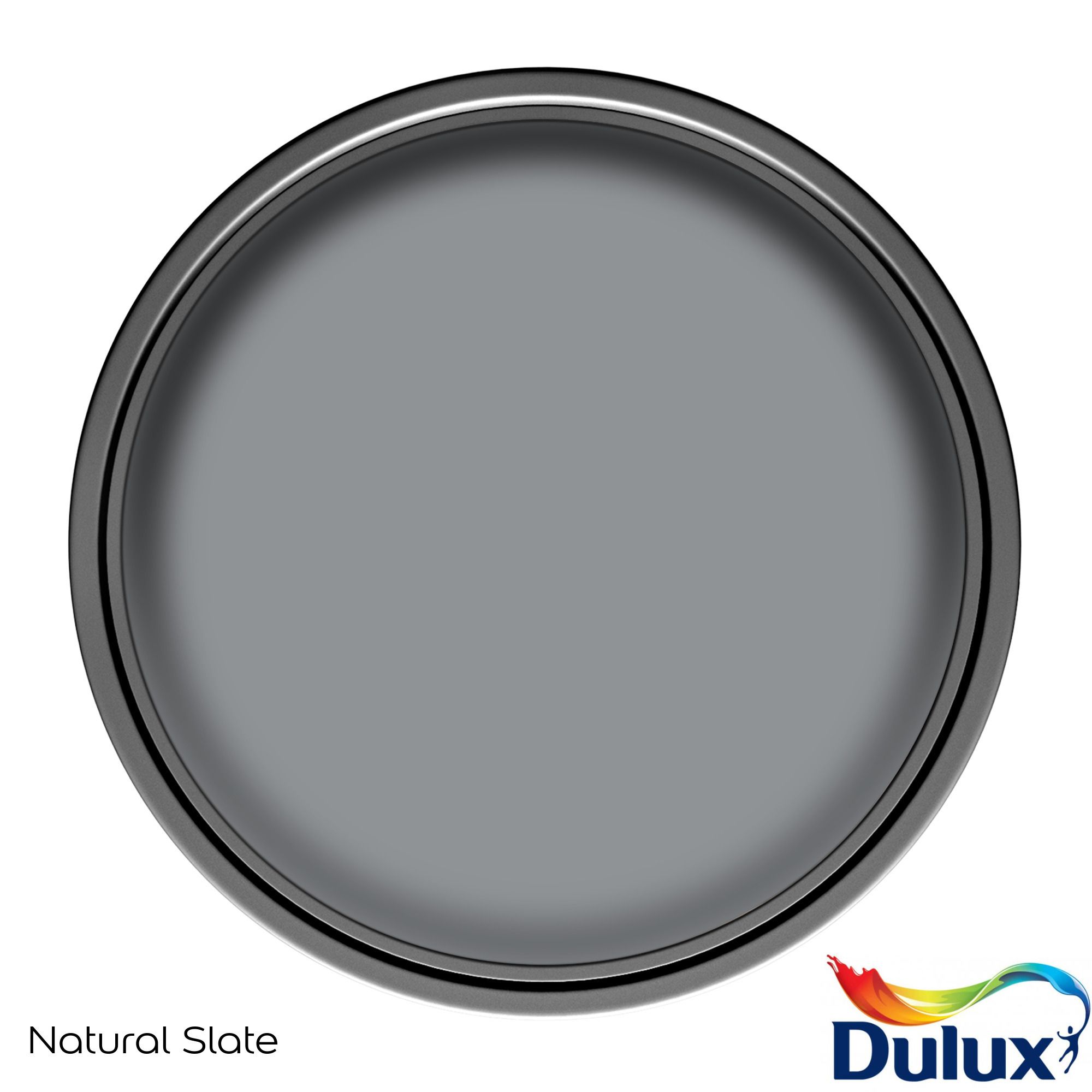 Dulux Easycare Bathroom Natural Slate Soft sheen Wall paint, 30ml