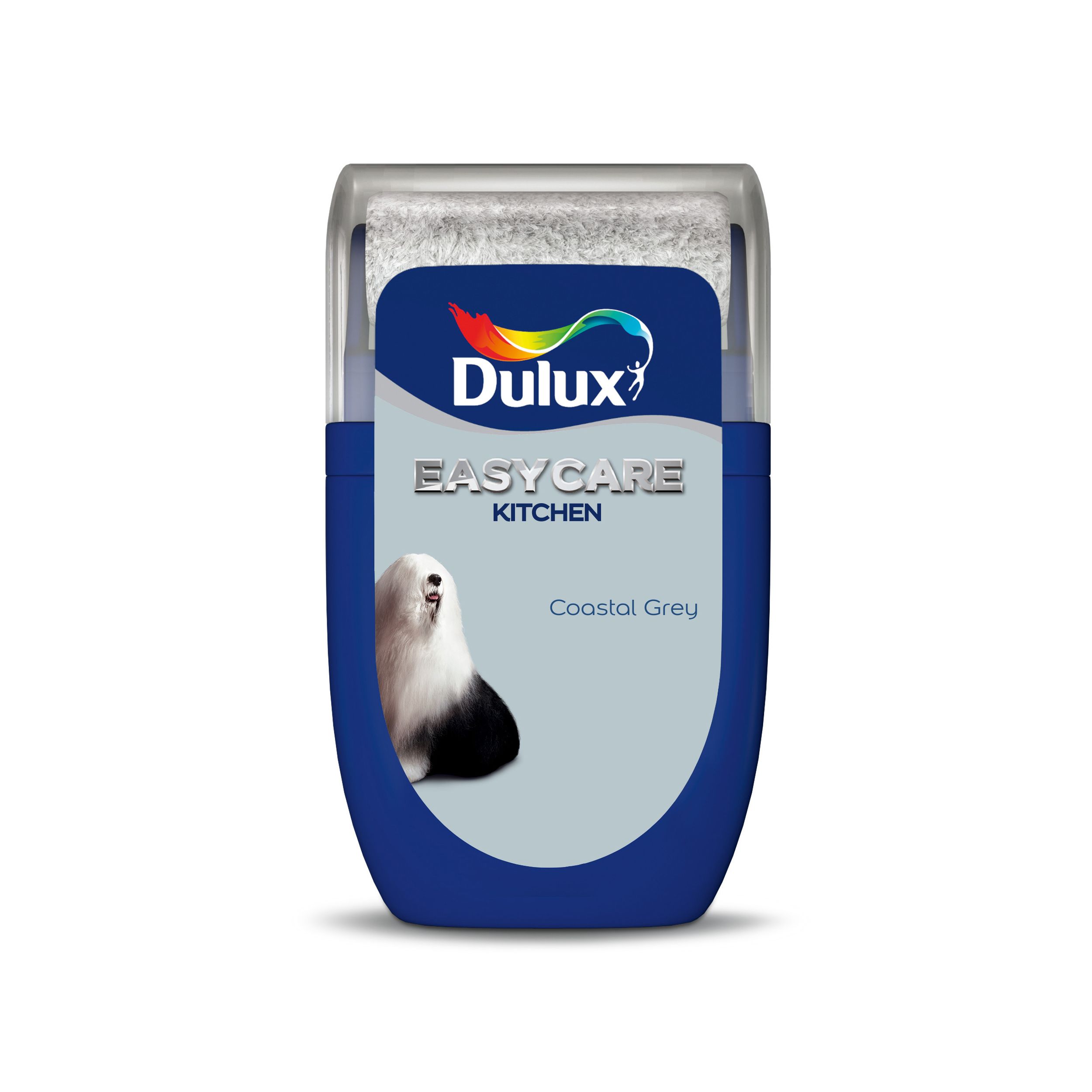 Dulux Easycare Coastal grey Matt Emulsion paint, 30ml Tester pot