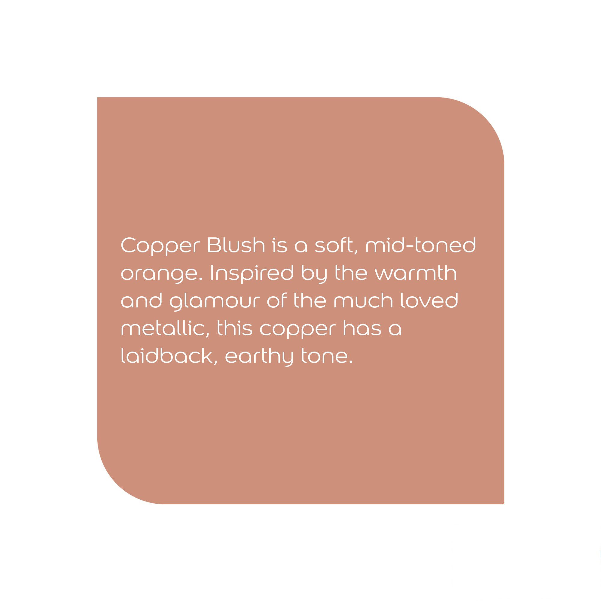 Dulux Easycare Copper blush Matt Emulsion paint, 2.5L