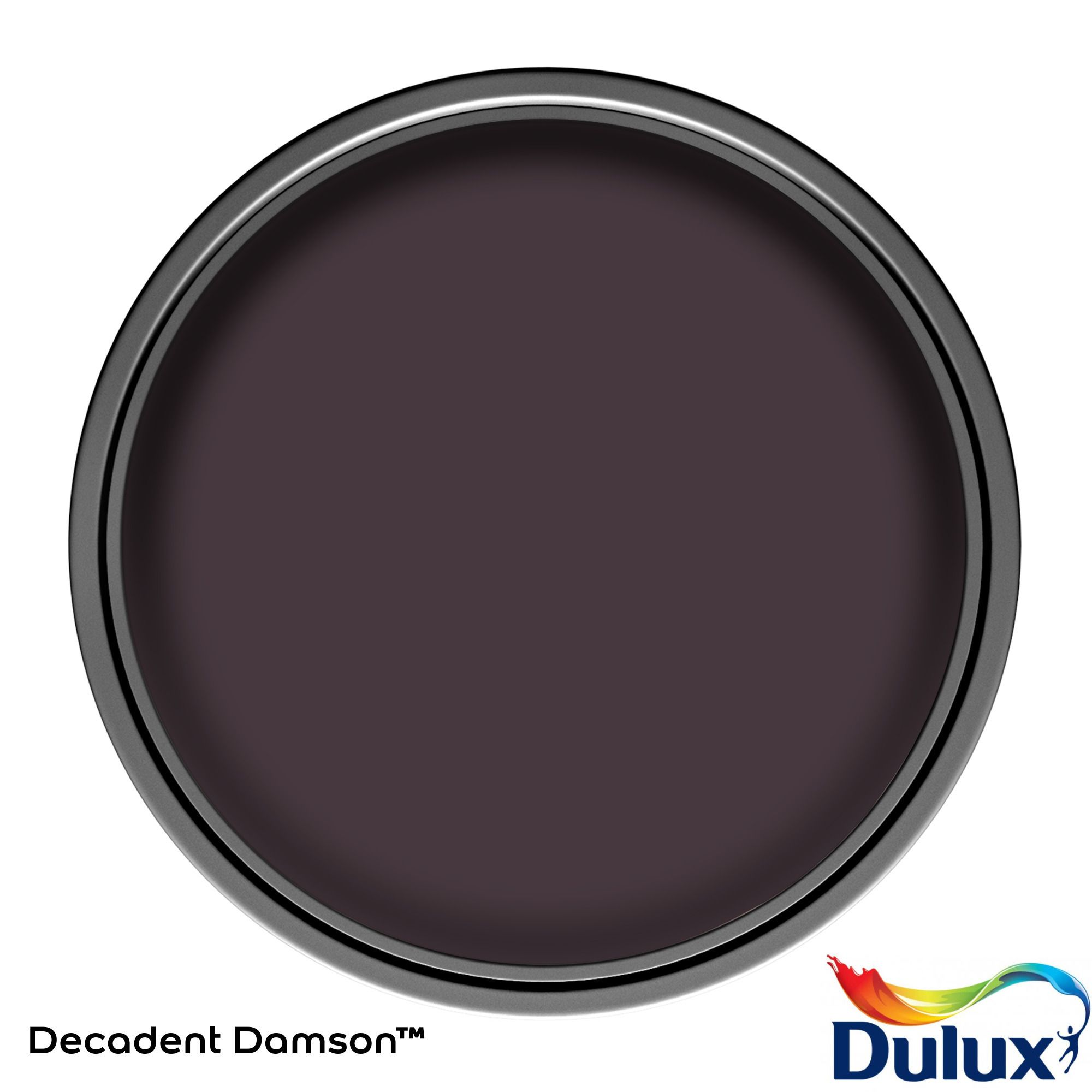 Dulux Easycare Decadent Damson Matt Wall paint, 2.5L