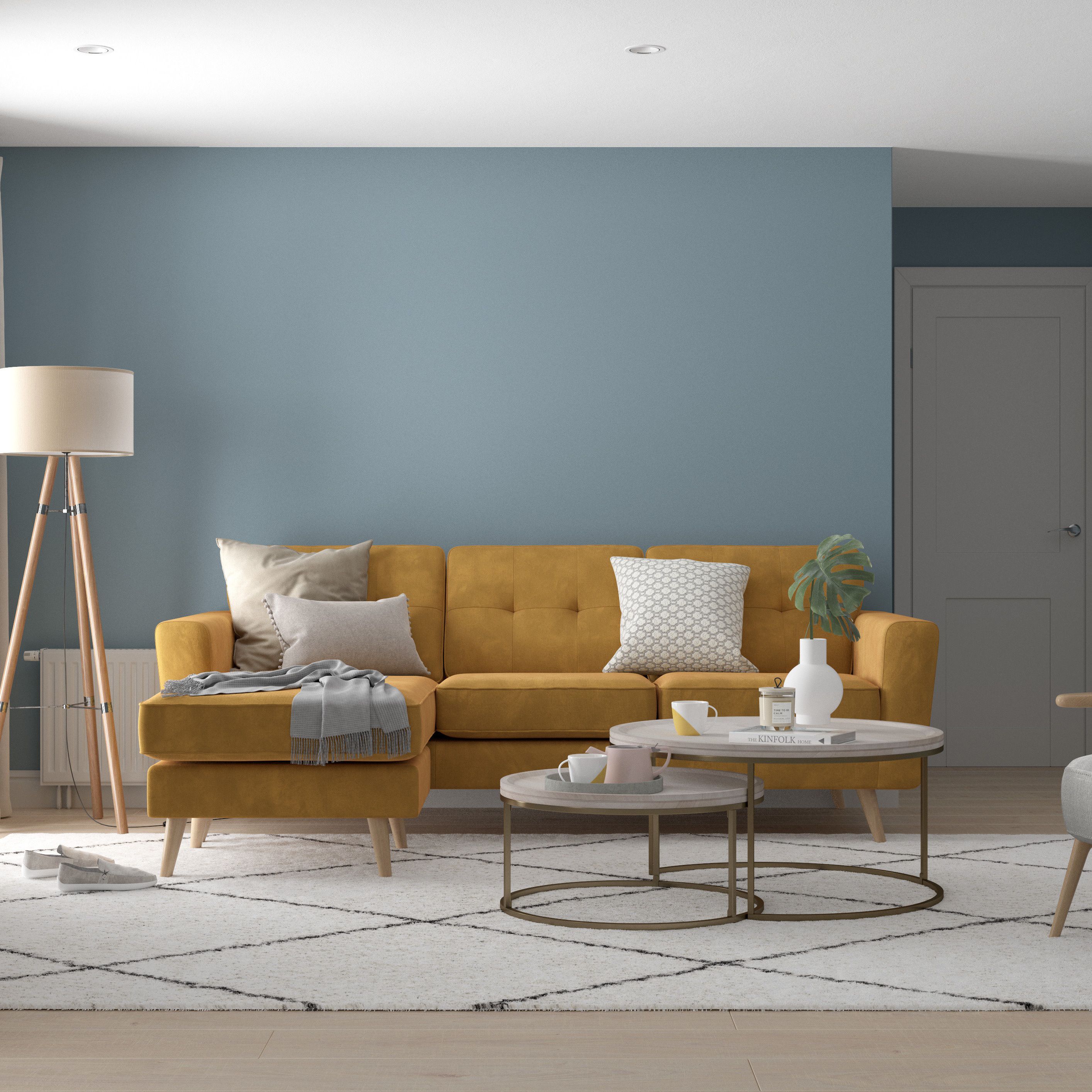Dulux Easycare Denim drift Matt Emulsion paint, 2.5L