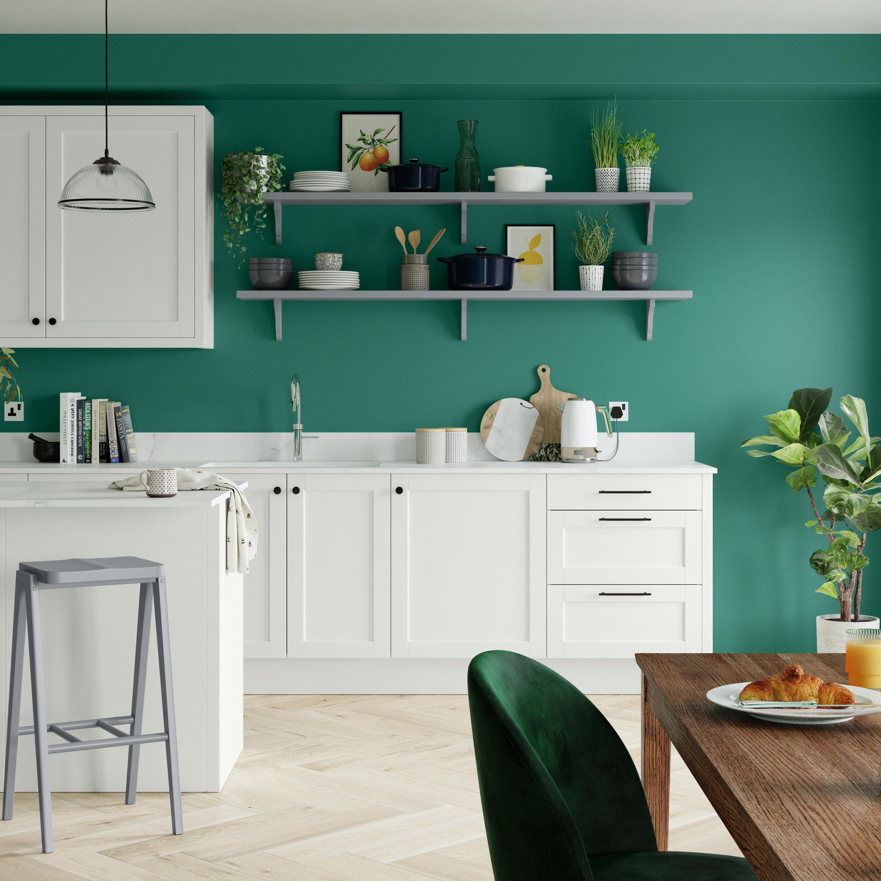 Dulux Easycare Emerald glade Matt Emulsion paint, 2.5L