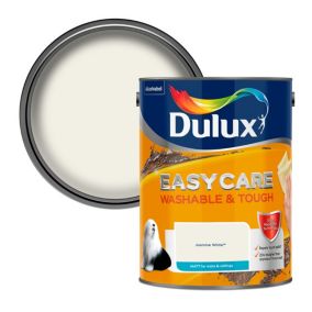 Dulux Easycare Jasmine white Matt Emulsion paint 5L