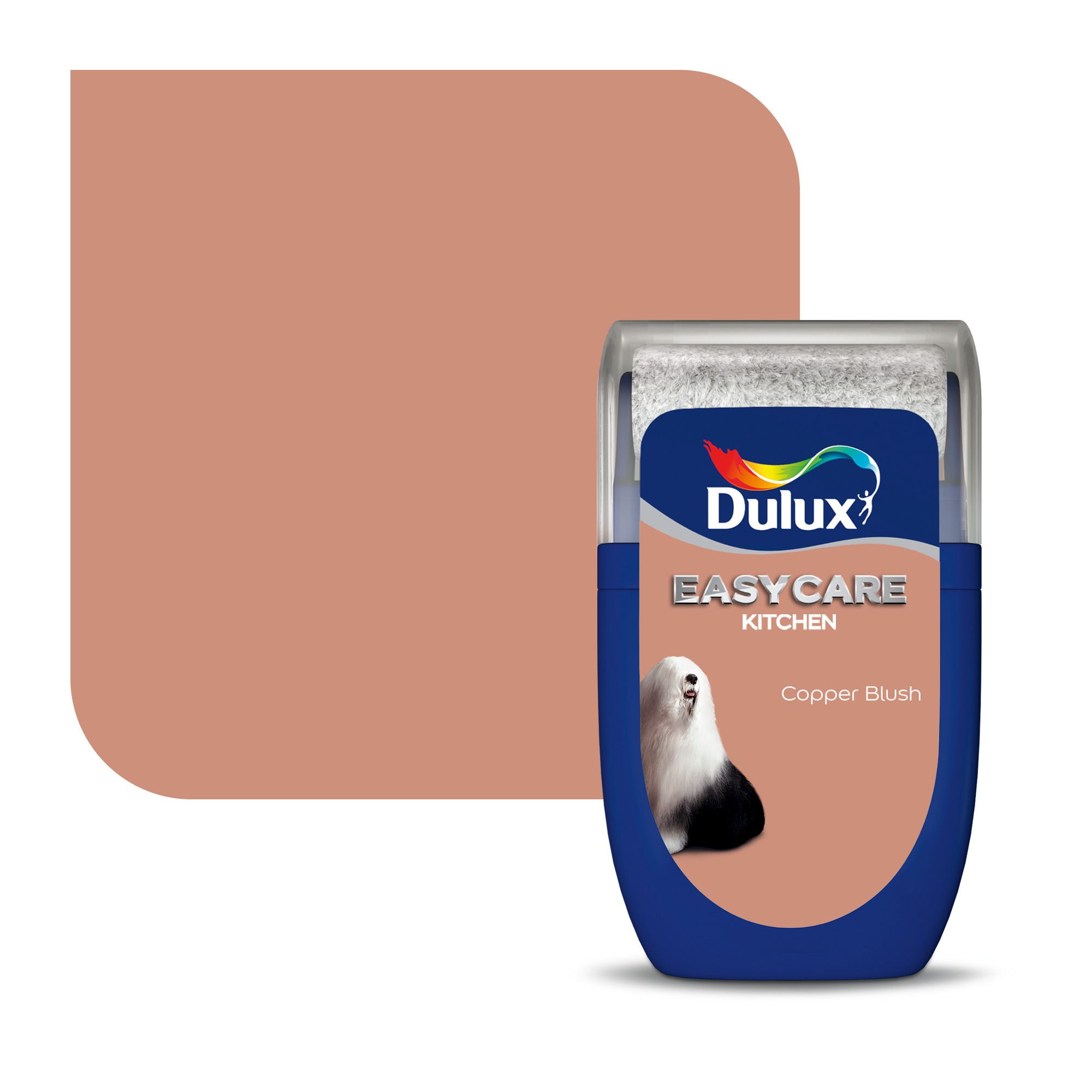 Dulux Easycare Kitchen Copper Blush Matt Wall paint, 30ml Tradepoint