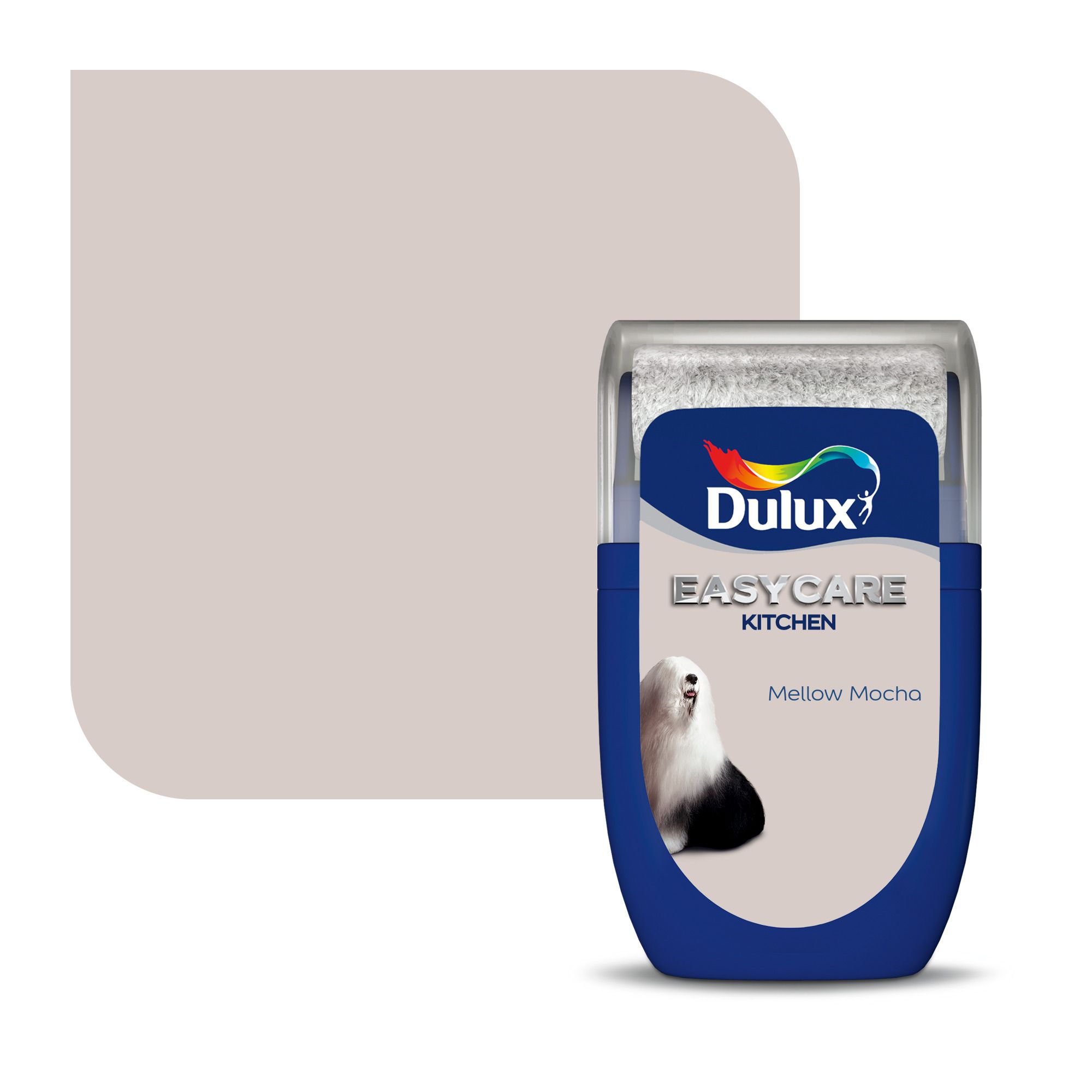 Dulux Easycare Kitchen Mellow Mocha Matt Emulsion paint, 30ml Tester