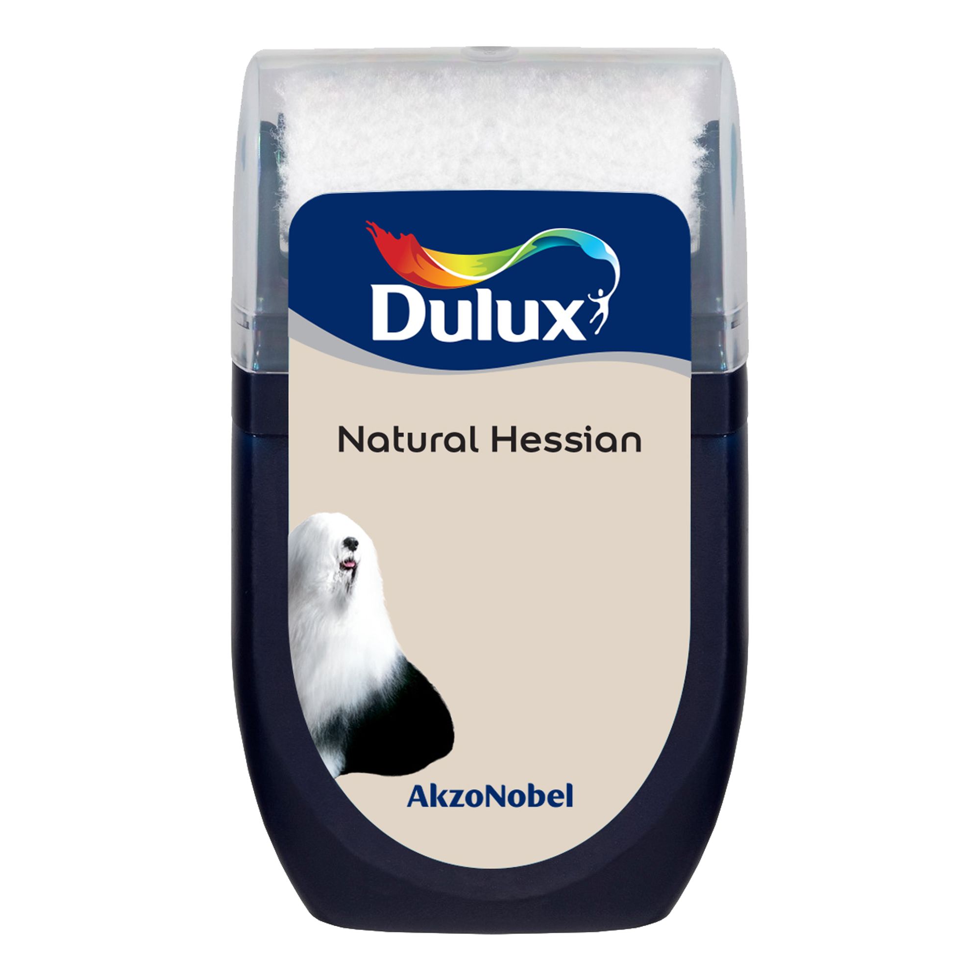 Dulux Easycare Kitchen Natural Hessian Matt Wall & ceiling Emulsion paint, 30ml Tester pot