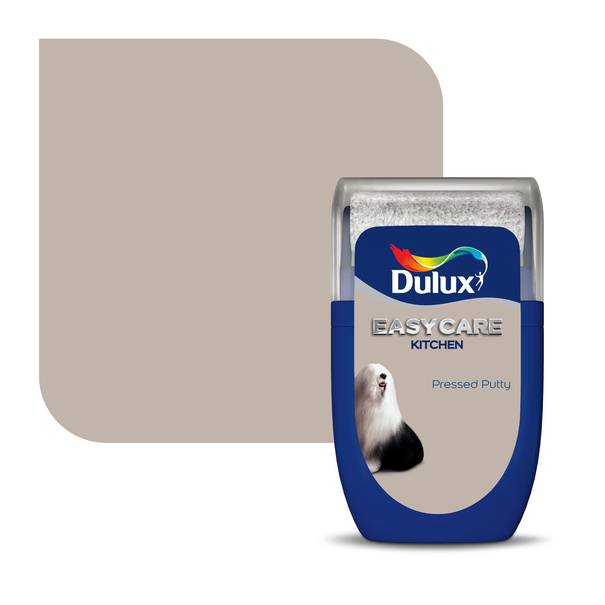 Dulux Easycare Kitchen Pressed Putty Matt Wall paint, 30ml Tradepoint