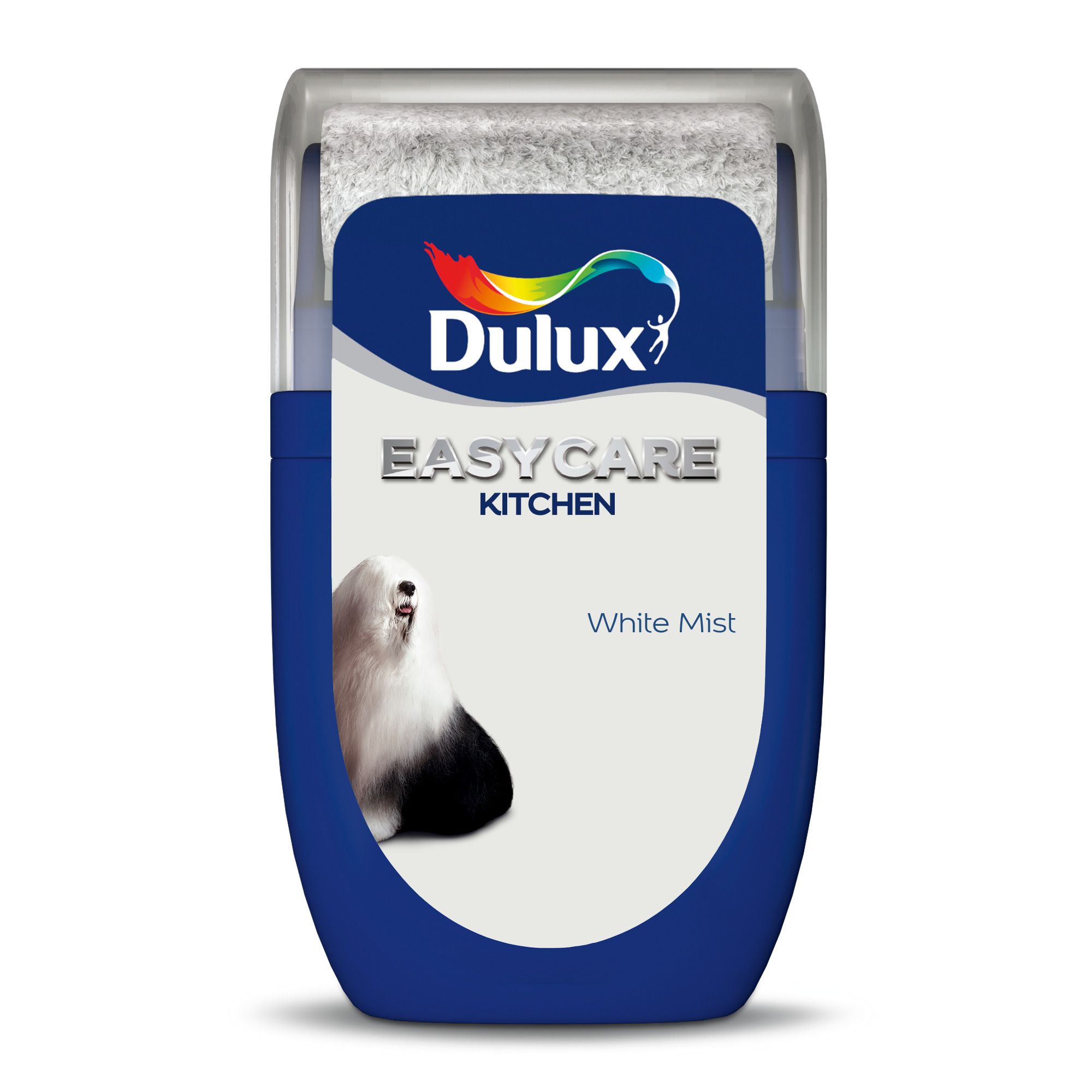 Dulux Easycare Kitchen White Mist Matt Wall paint, 30ml