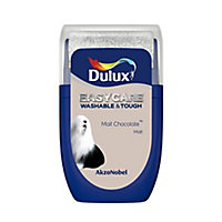 Dulux Easycare Malt chocolate Matt Emulsion paint, 30ml Tester pot