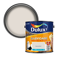 Dulux Easycare Nutmeg white Matt Emulsion paint, 2.5L