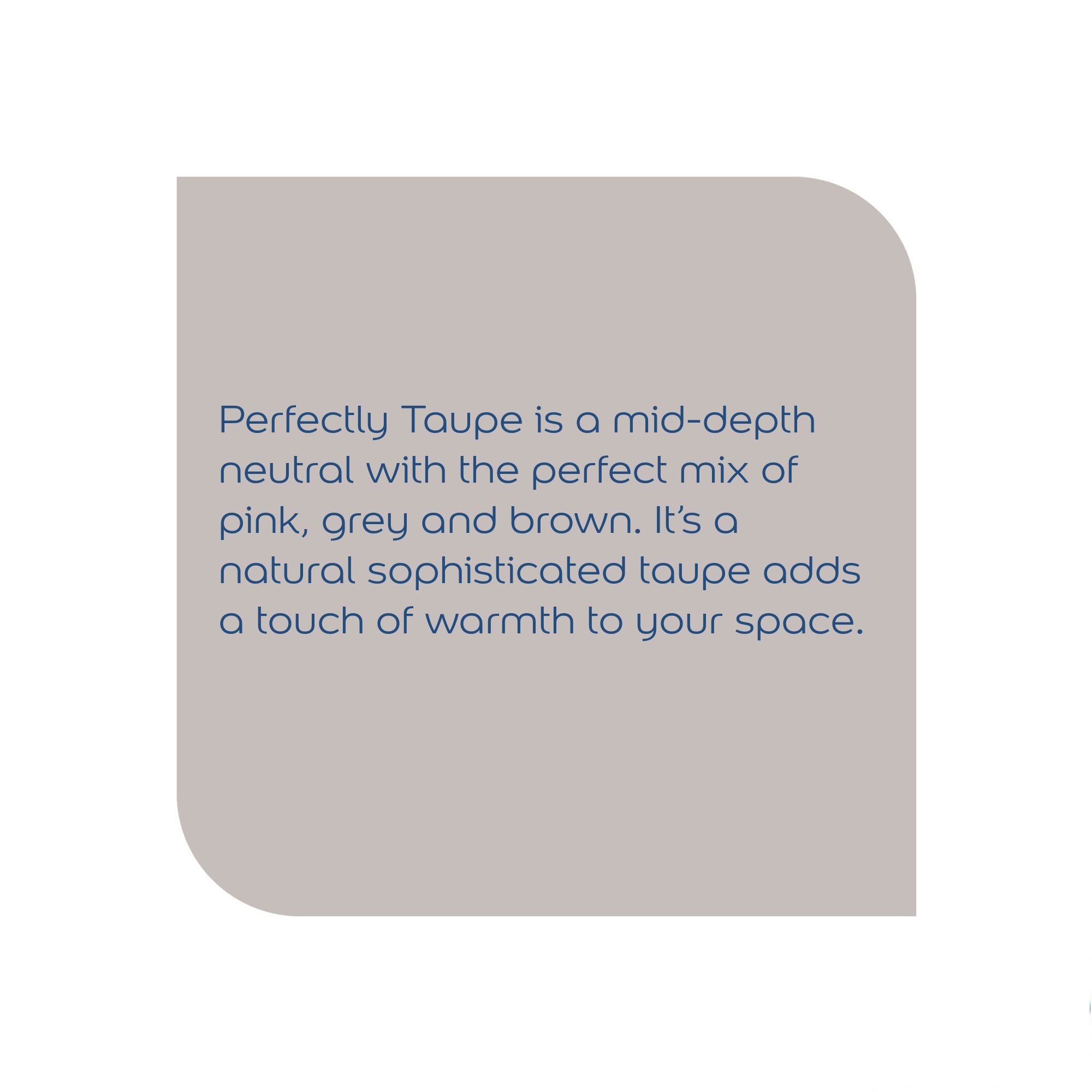 Dulux Easycare Perfectly taupe Matt Emulsion paint, 2.5L