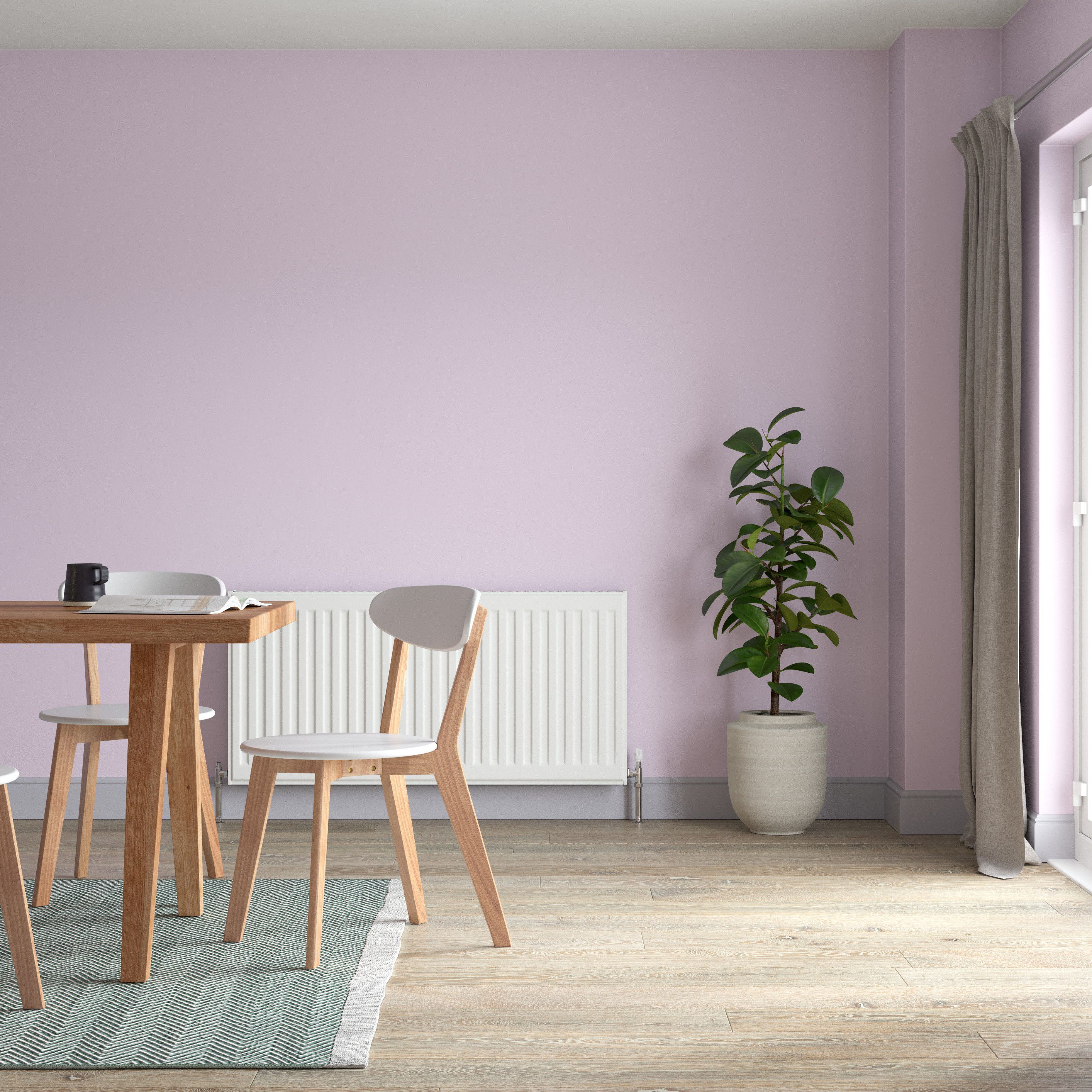 Dulux Easycare Pretty pink Matt Emulsion paint, 30ml Tester pot