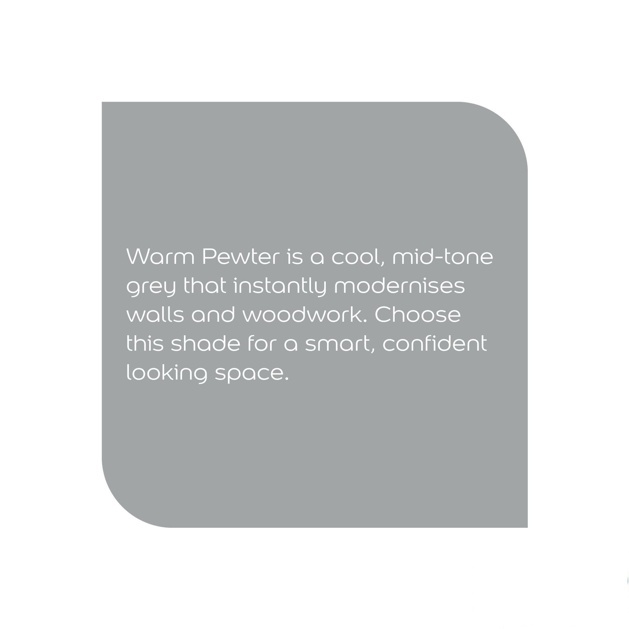 Dulux Easycare Warm pewter Matt Emulsion paint, 2.5L