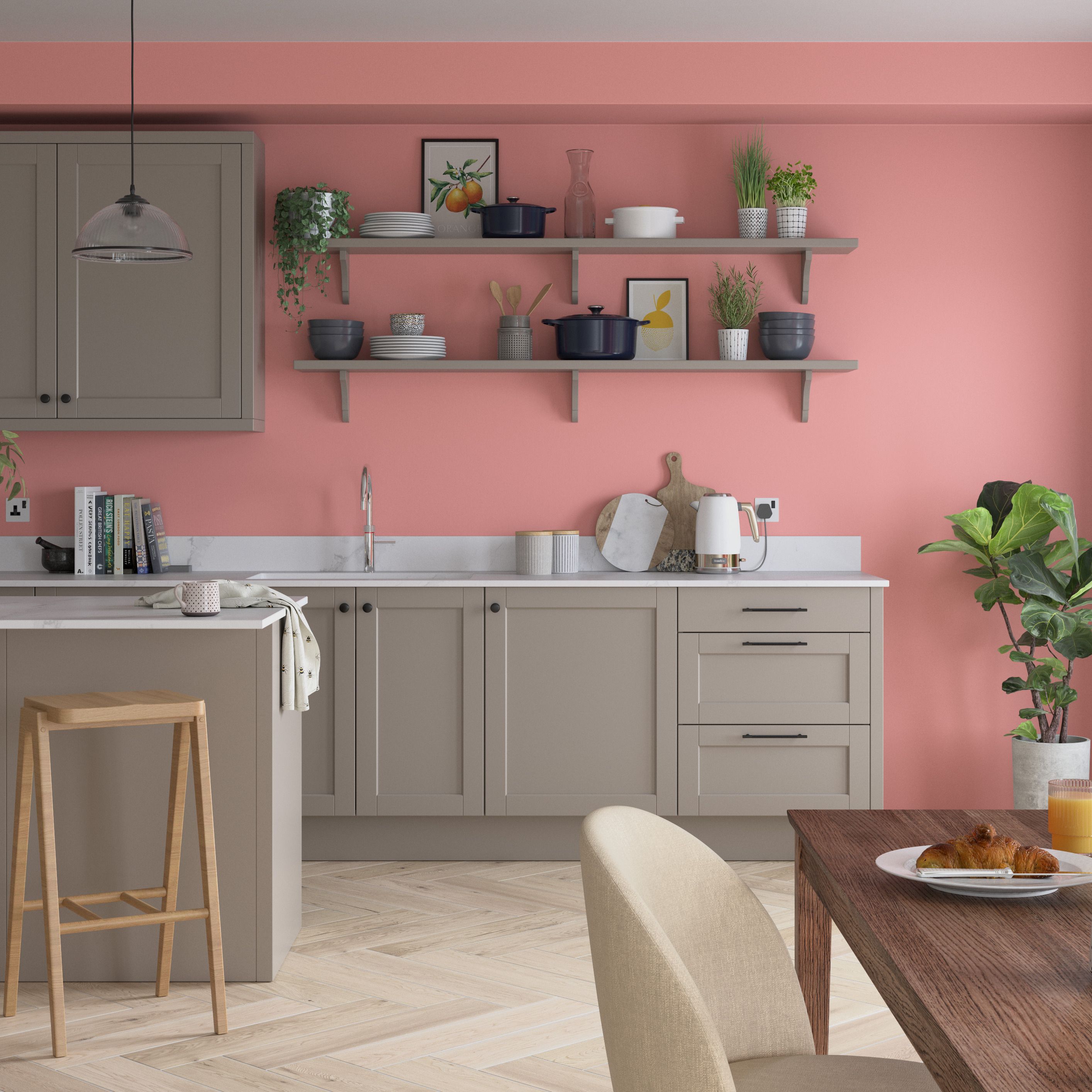 Dulux Easycare Washable & Tough Boho Blush Matt Wall paint, 30ml