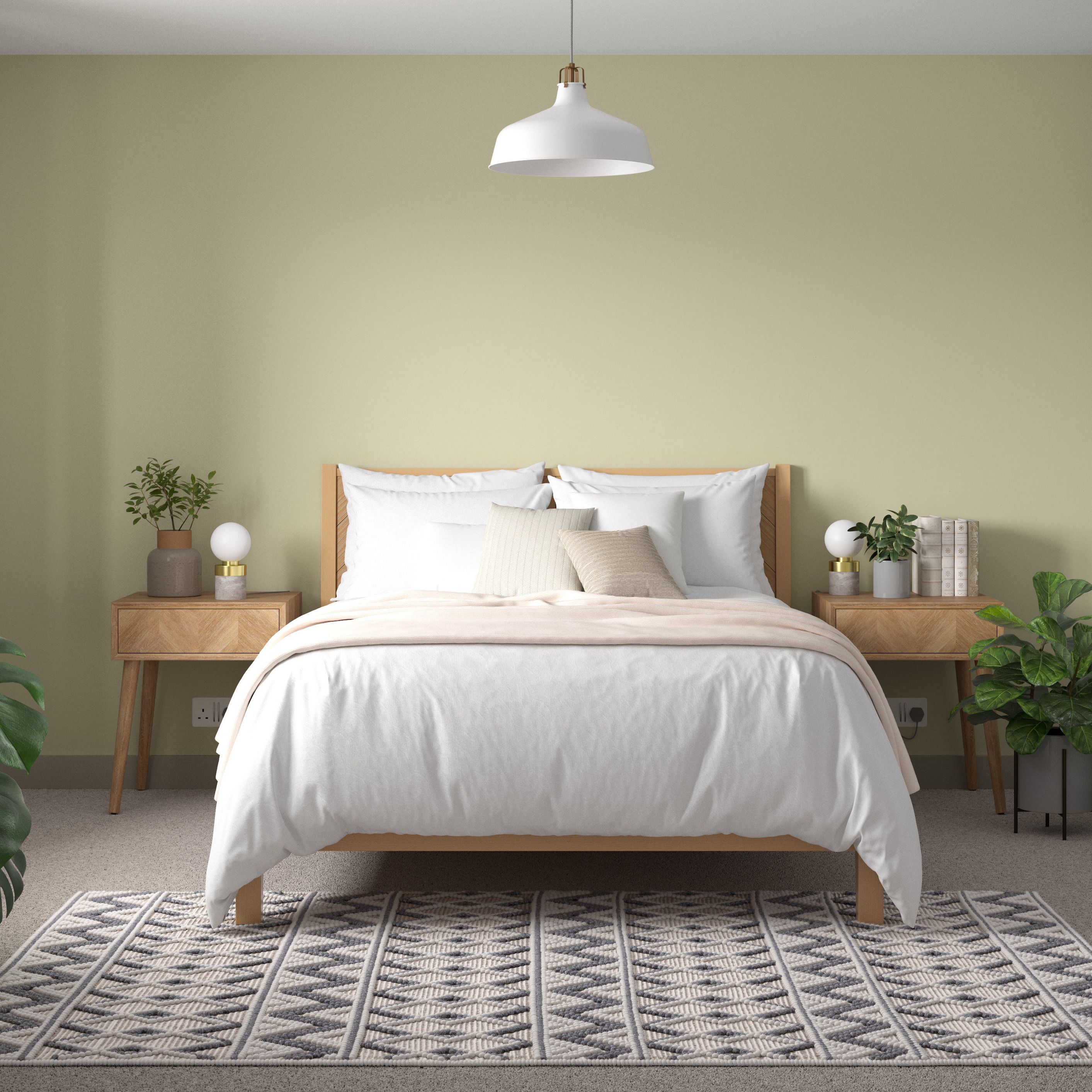 Dulux Fresh Artichoke Matt Wall & ceiling Emulsion paint, 30ml Tester pot